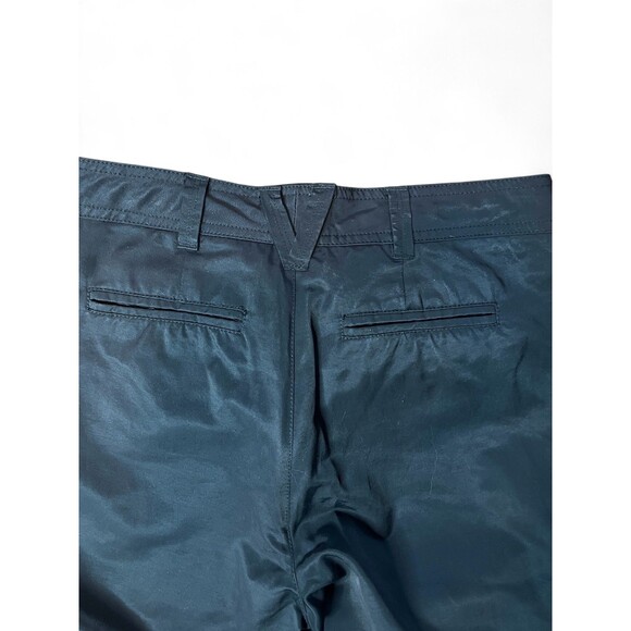 VTG Vince Black Strap Pants Women’s Size 6, Edgy Buckle Detail Cargo Trousers - Picture 4 of 12